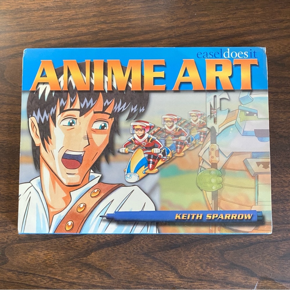 ANIME Art Easel Book How To Draw Softcover Book